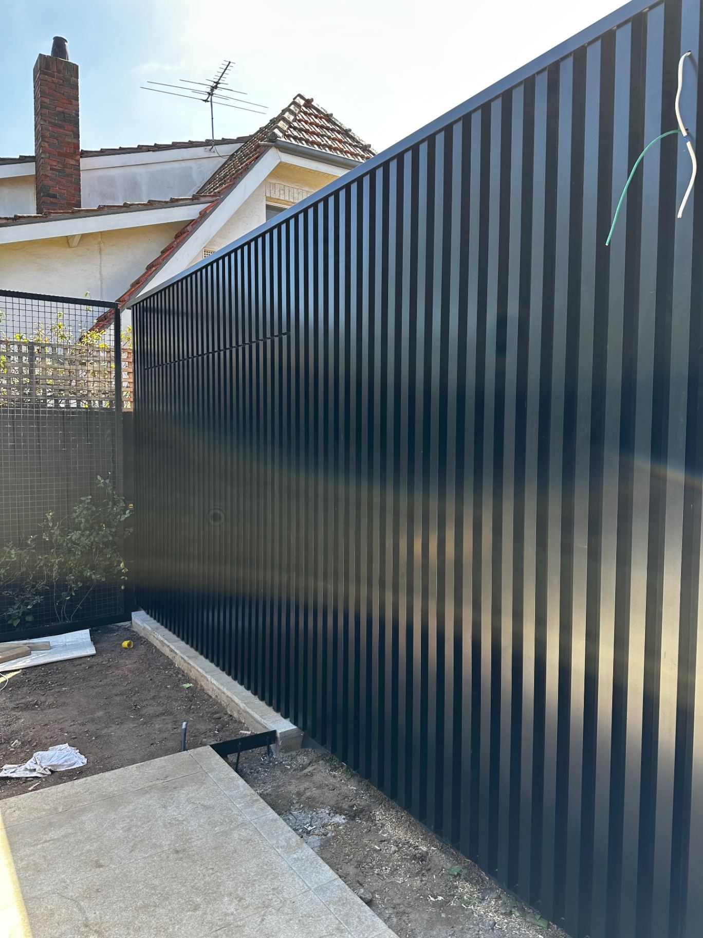 Tilt garage door install 14