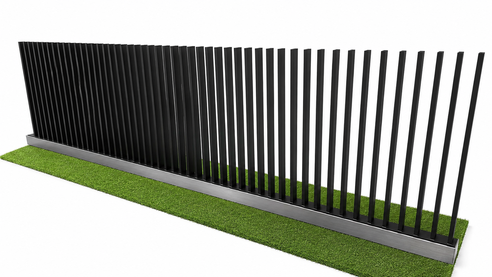 Aluminium slat screens