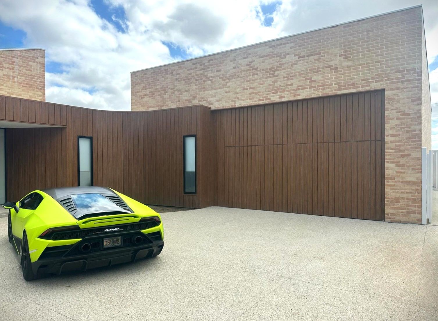 Tilt garage door install 7