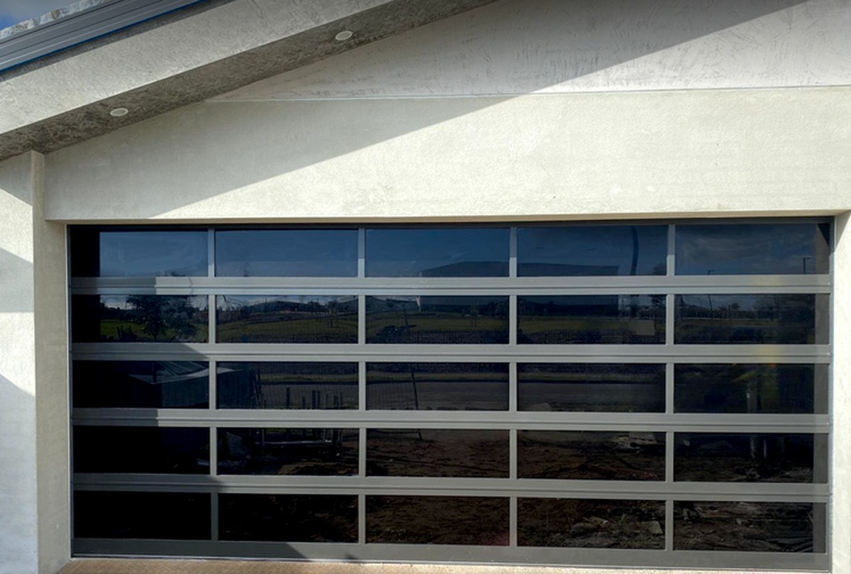 door acrylic tinted