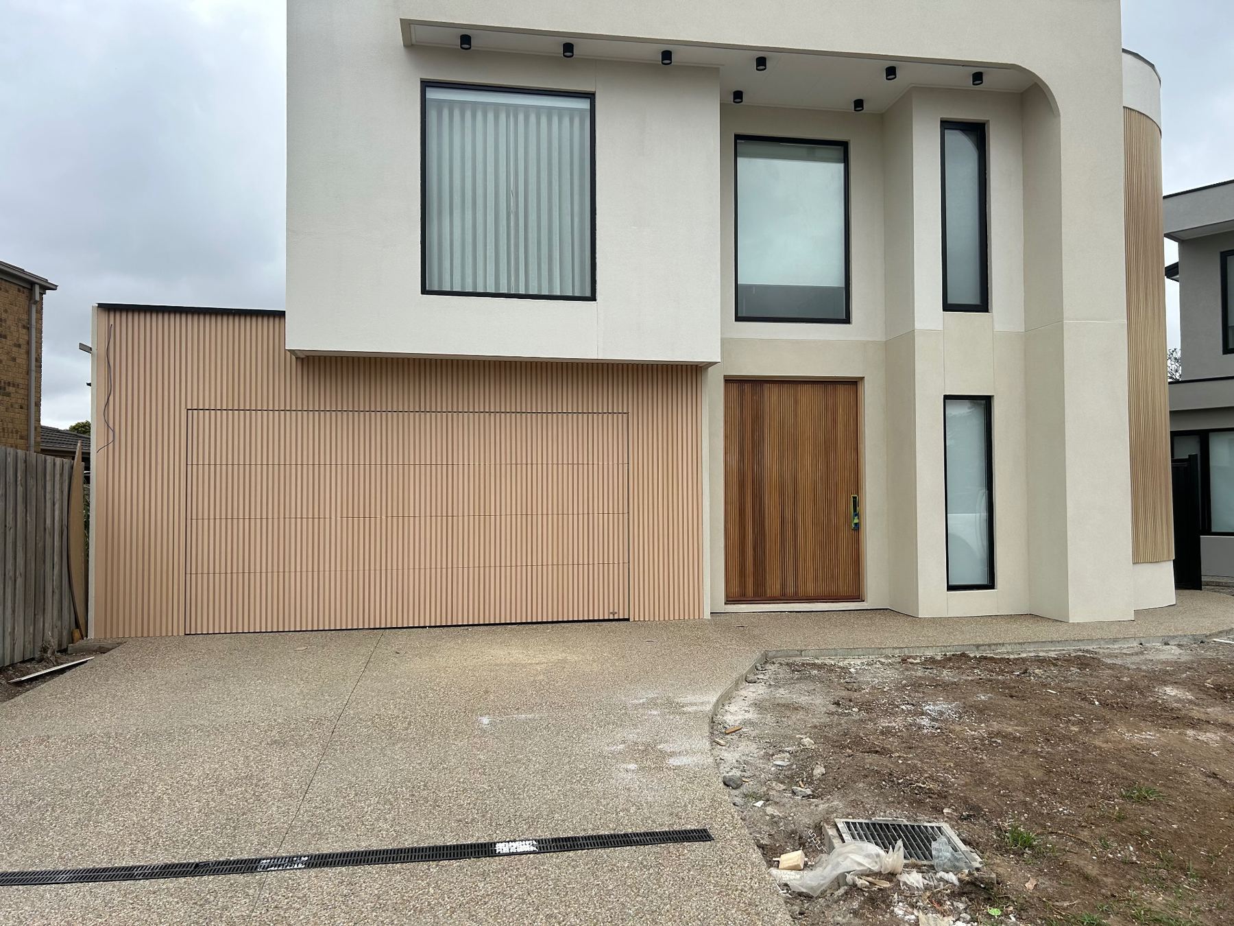 home timber facade