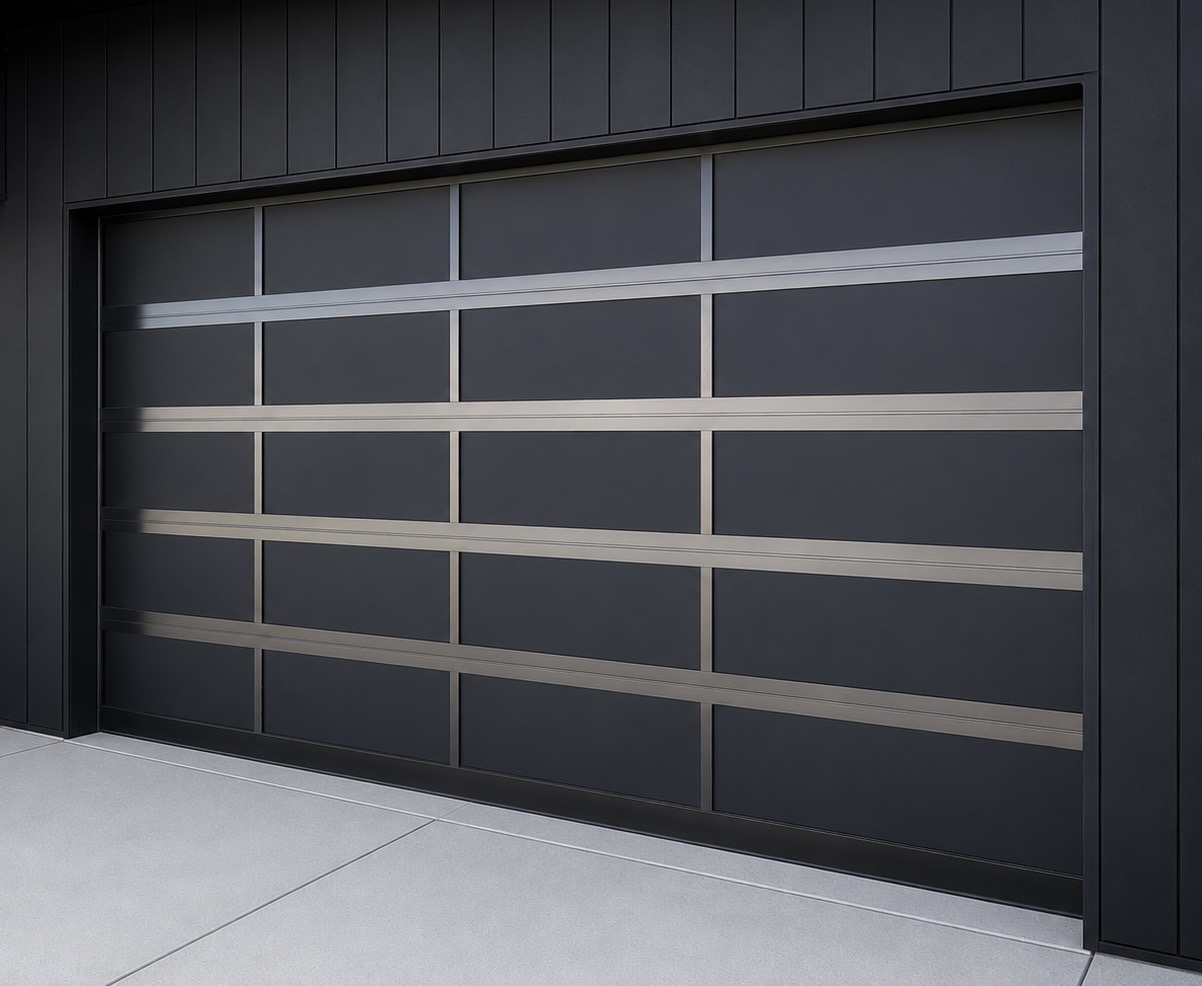 Acrylic garage door install 8