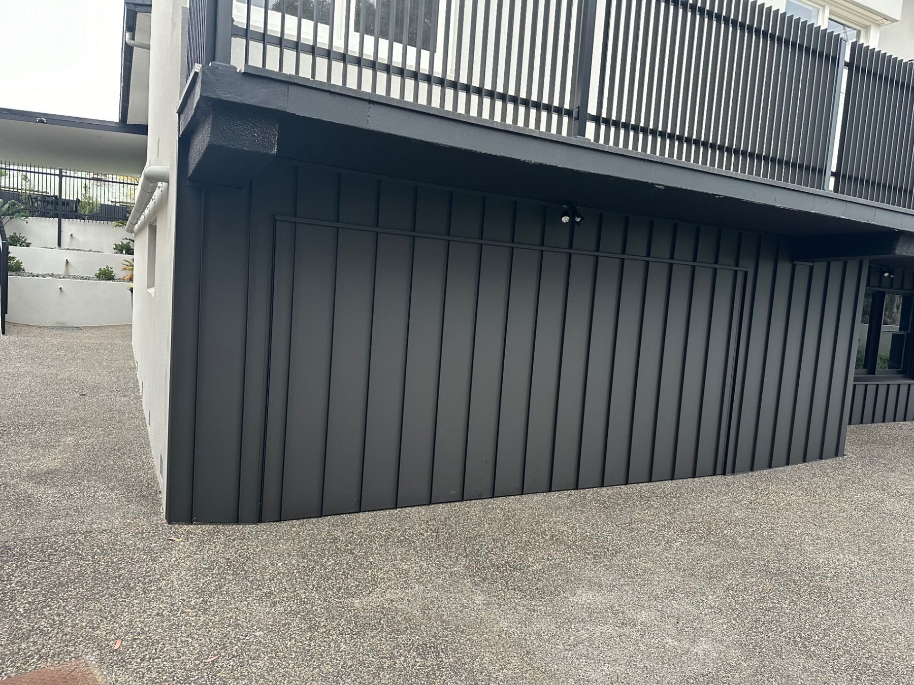 Tilt garage door install 12