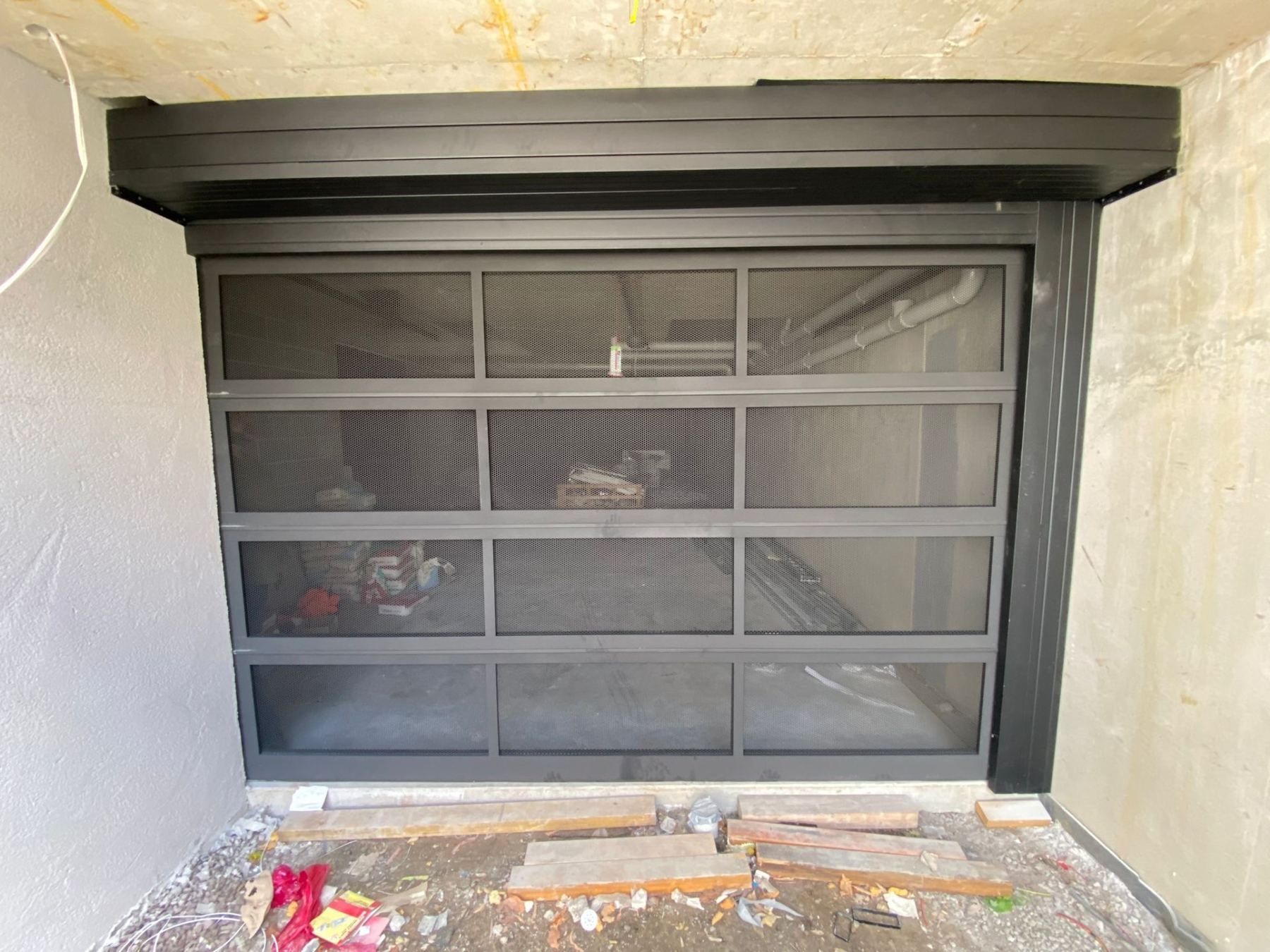 Commercial garage door install 3