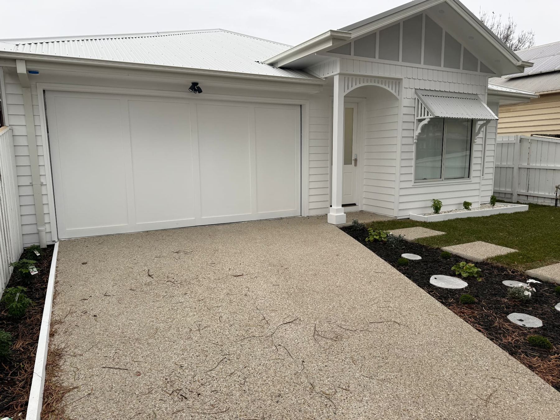 Hampton Series garage door install 4