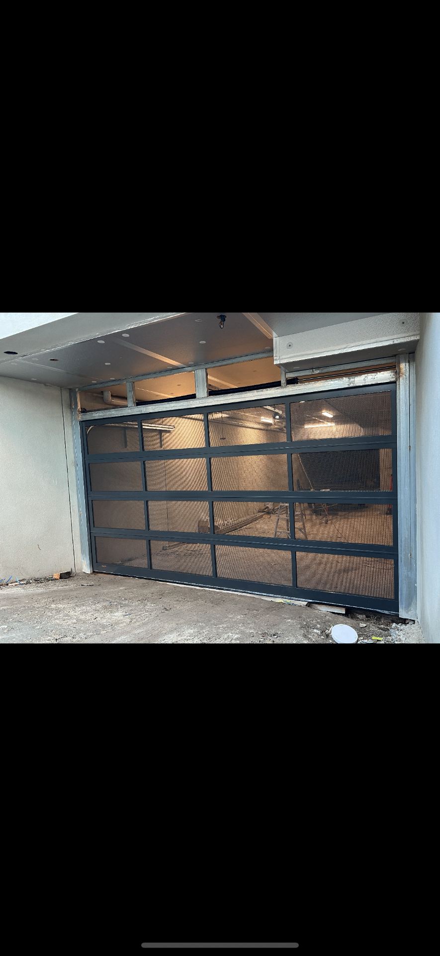 Commercial garage door install 6