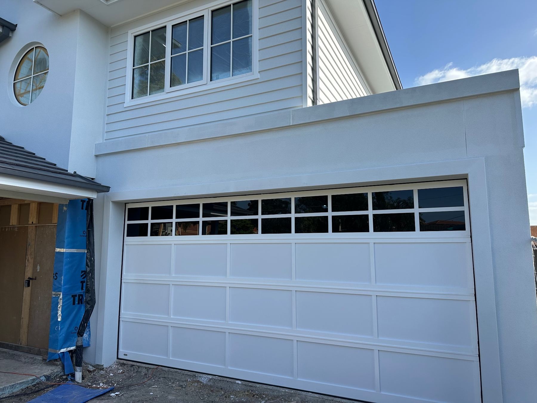 Acrylic garage door install 9