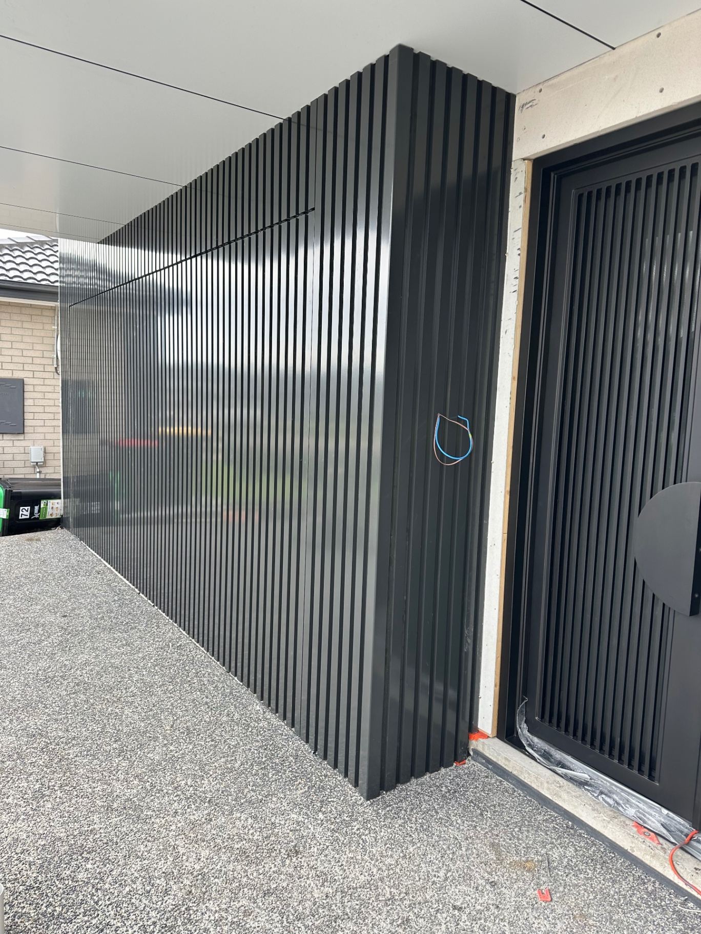 Tilt garage door install 13
