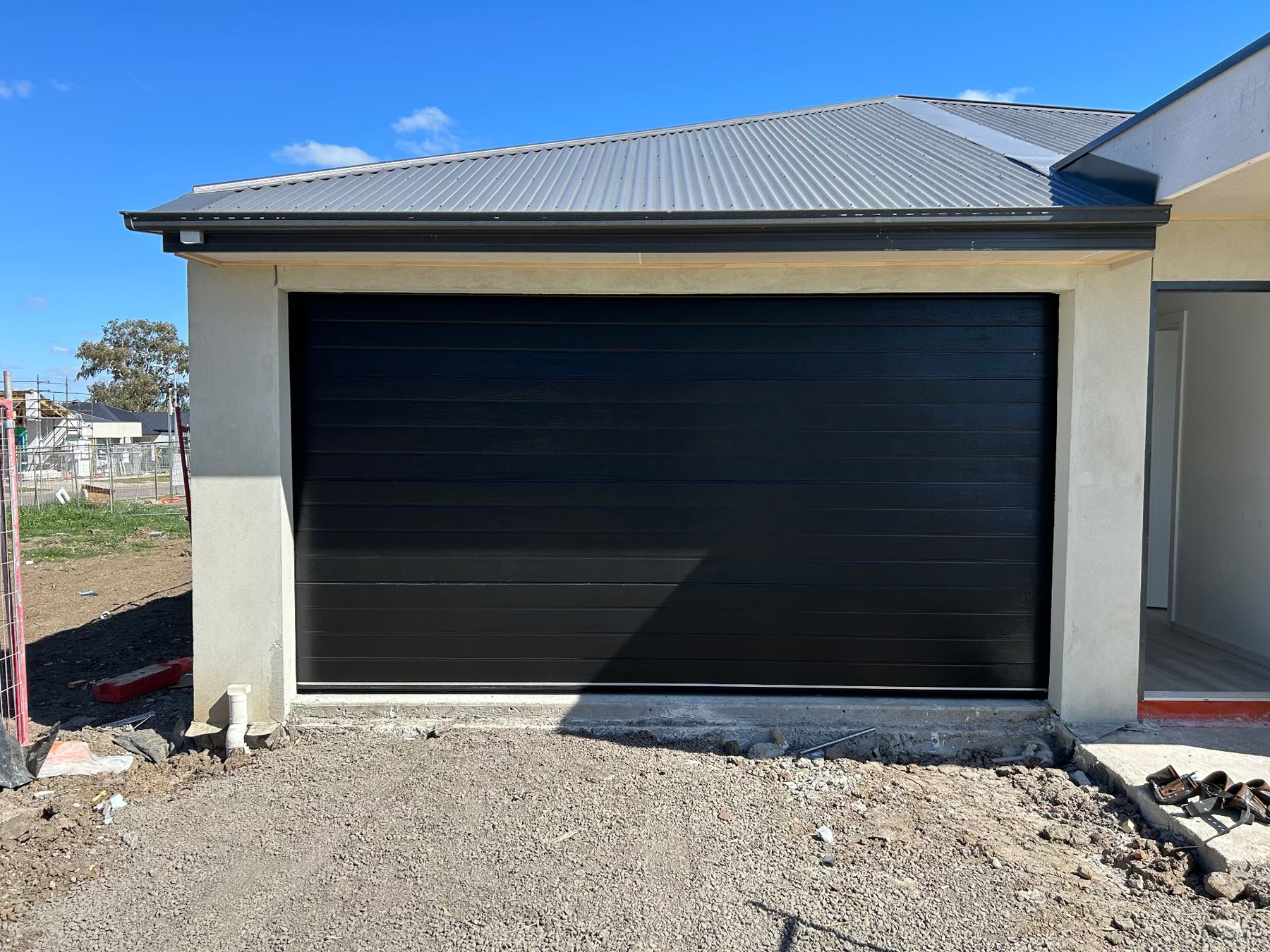 Standard garage door install 2