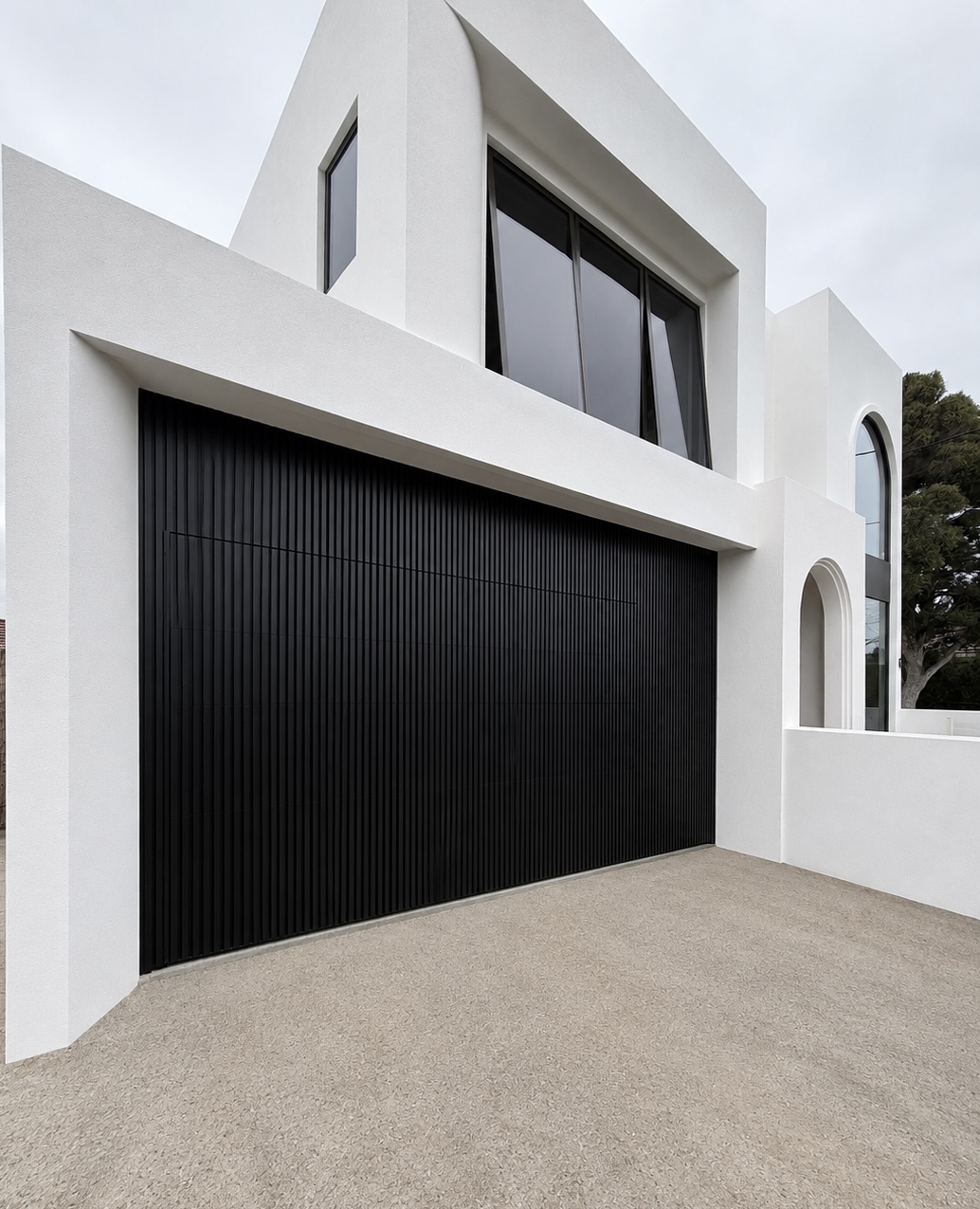 Flushmount garage door by Melbourne Doors and More